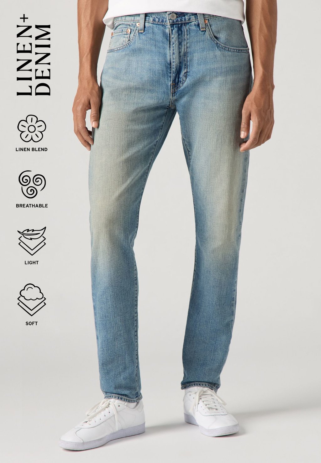 

Зауженные джинсы 512 SLIM TAPER Levi's, синий