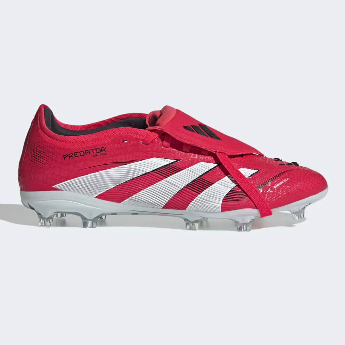 

Футбольные бутсы унисекс Adidas Predator Pro с откидным язычком, красный