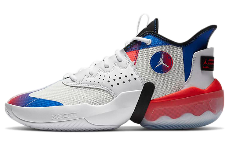 

Кроссовки Jordan React Elevation Basketball, белый/мультиколор