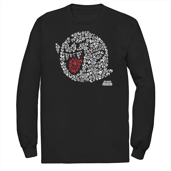 

Футболка Big & Tall Nintendo Super Mario Boo! Icon Fill Licensed Character