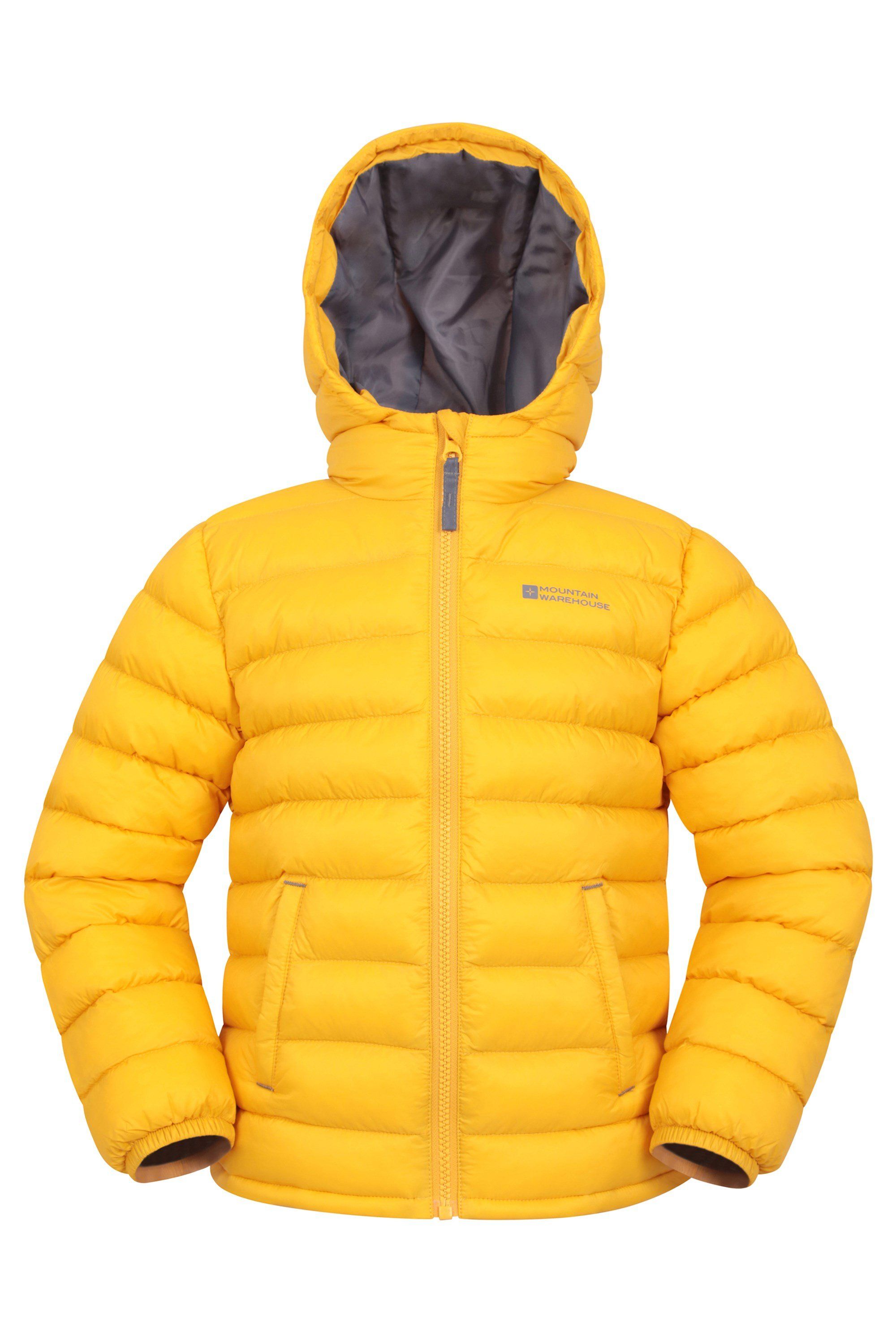 

Футболка Mountain Warehouse Seasons с капюшоном, горчичный