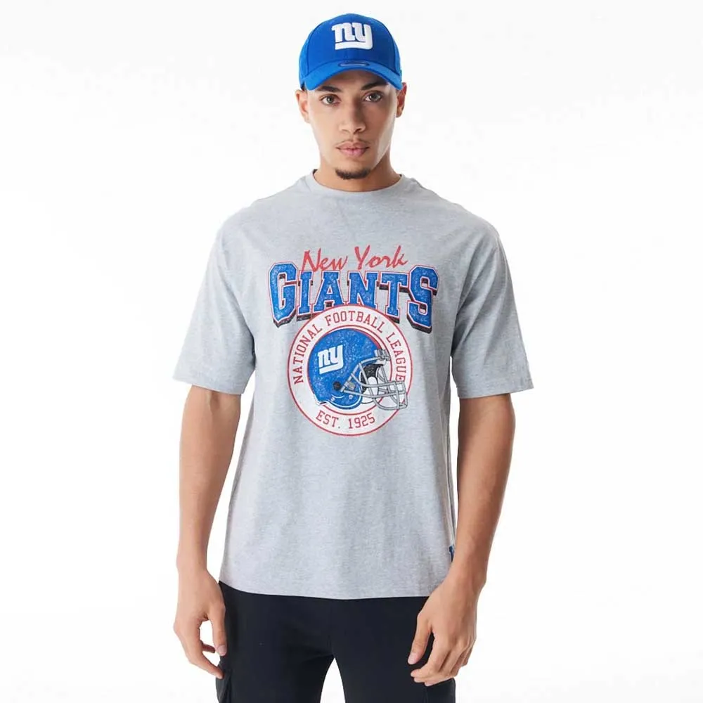 

Футболка New Era NFL Helmet Grphc Oversized New York Giants, серый