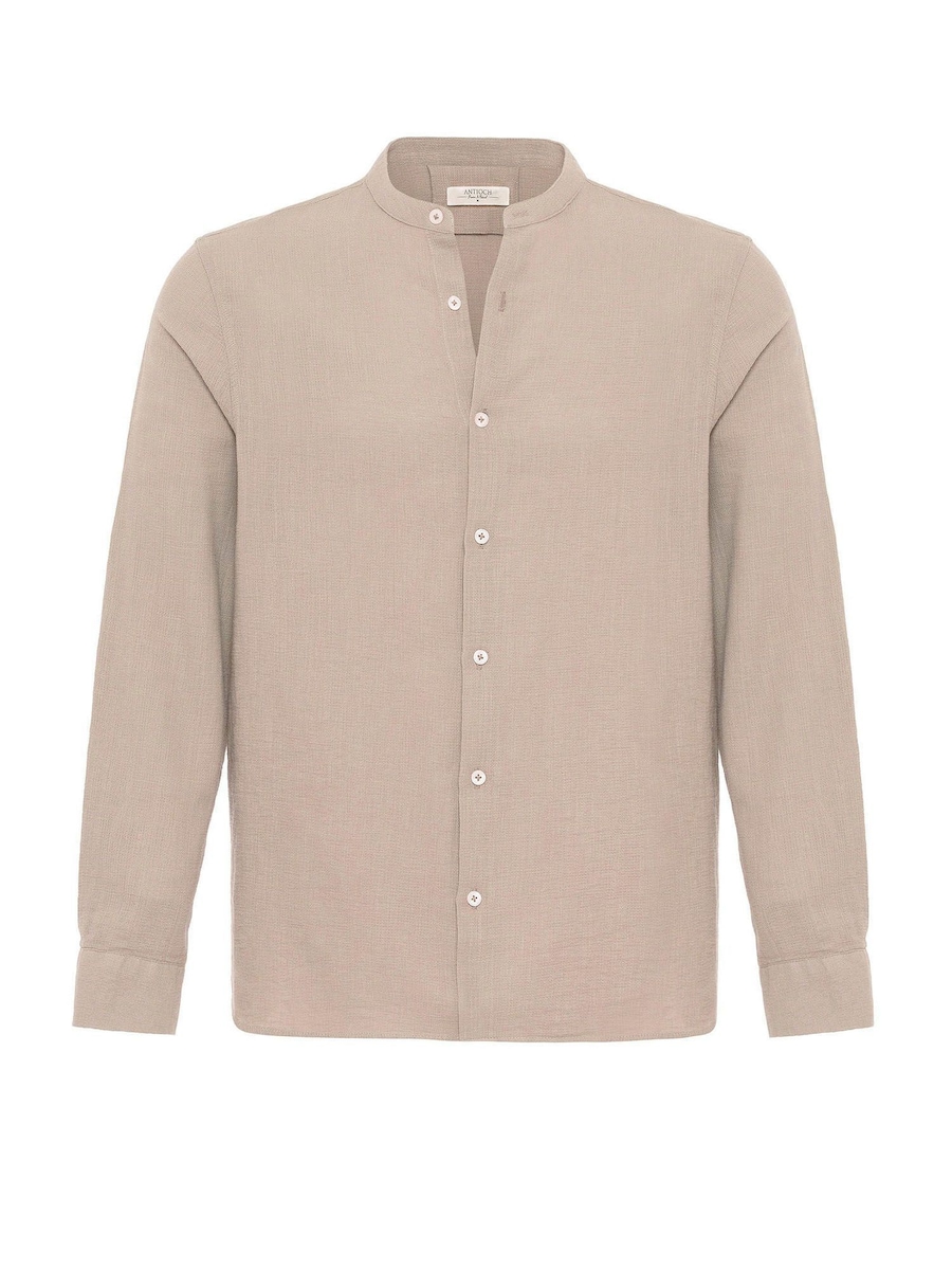 

Рубашка на пуговицах классического кроя Antioch, бежевый
