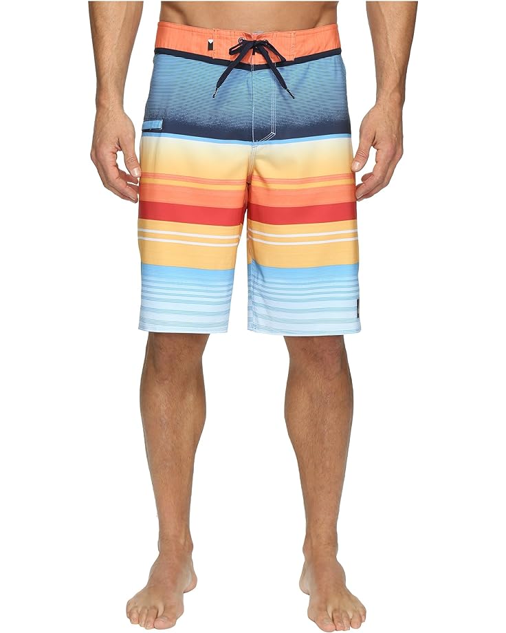 

Шорты для плавания Quiksilver Everyday Stripe Vee 21", цвет Nasturticm