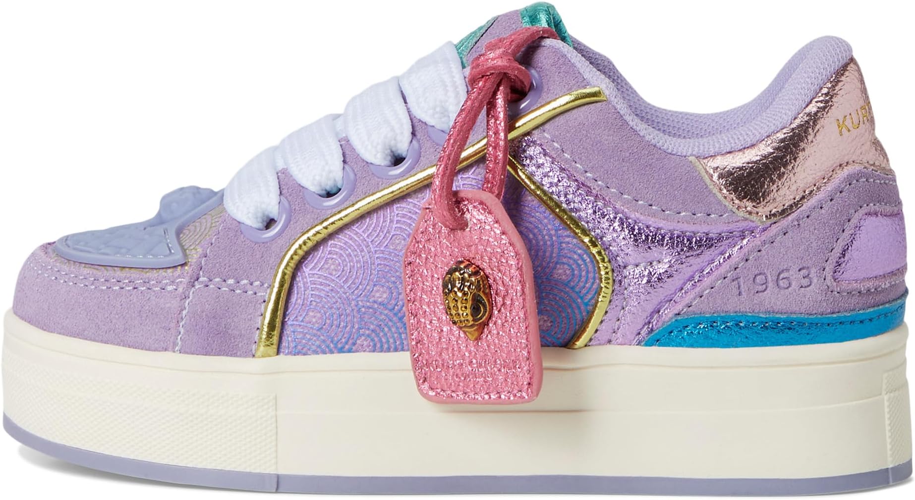 Кроссовки Kurt Geiger London Kids  Mini Southbank, Lilac — фото 4