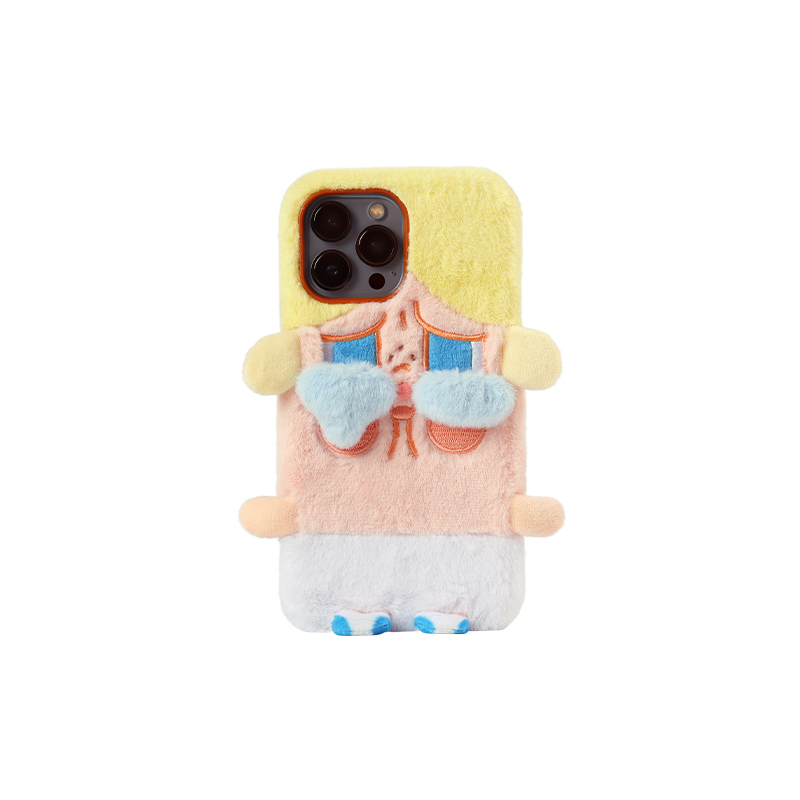 

Чехол для телефона POP MART, CRYBABY PLUSH PHONE CASE