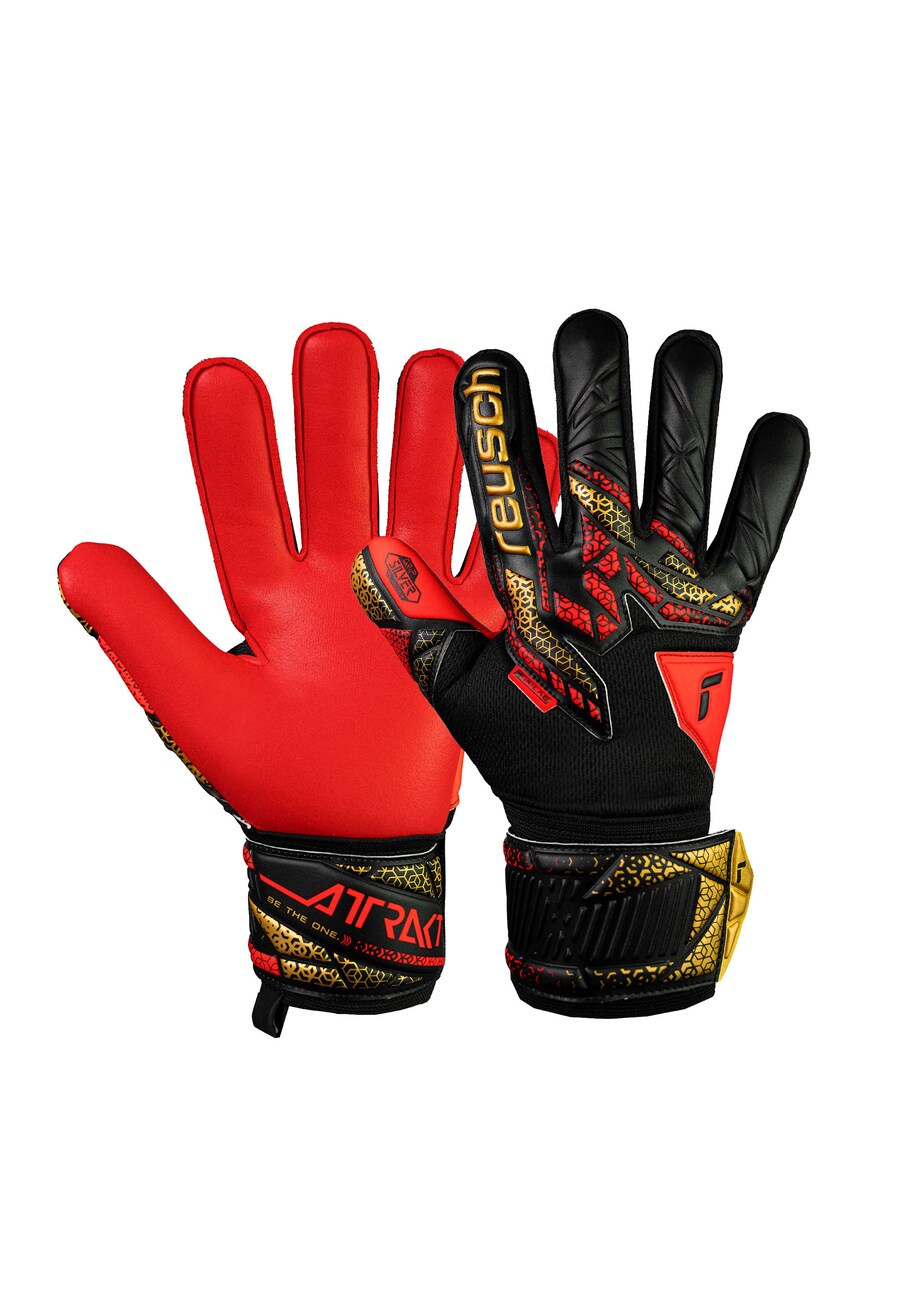 

Спортивные перчатки REUSCH Attrakt Silver, цвет Red/Black