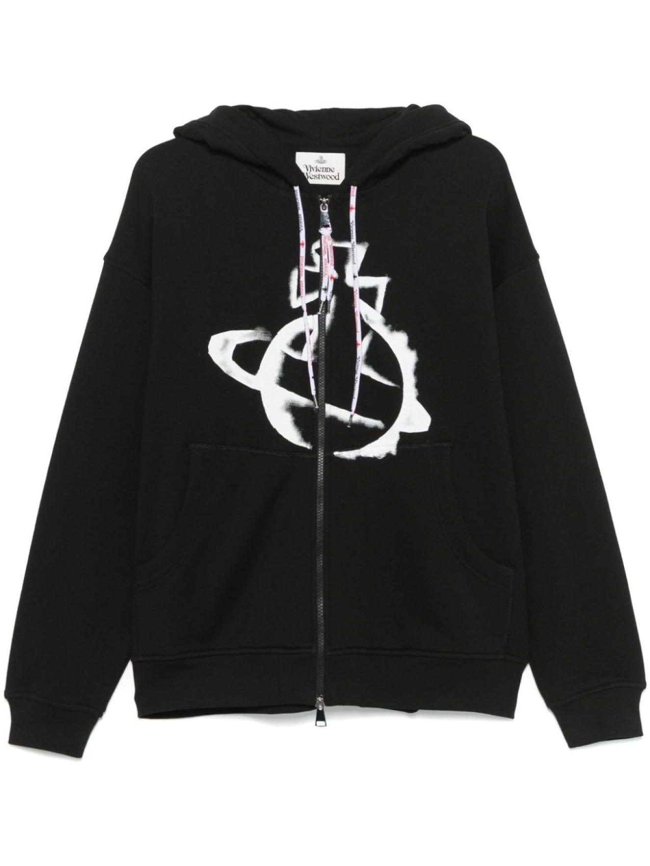 

Vivienne Westwood худи Stencil Orb, черный