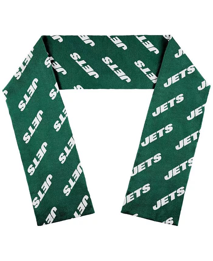 

Женский шарф с надписью New York Jets Team Wear By Erin Andrews, зеленый