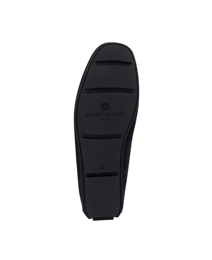 Мужские лоферы Taso Slip On Bruno Magli, синий — фото 4