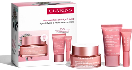 

Подарочный набор с эффектом осветления Clarins Multi-Active Collection, 269,20