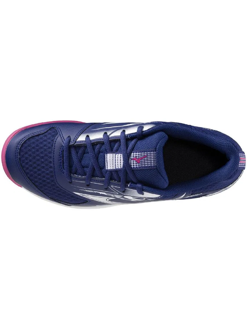 Кроссовки для бадминтона «Sky Blaster 4» от Mizuno, Navy X White X Pink — фото 4