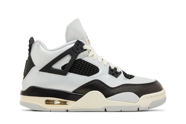 

Кроссовки Air Jordan 4 Retro GS Platinum Gold, серый
