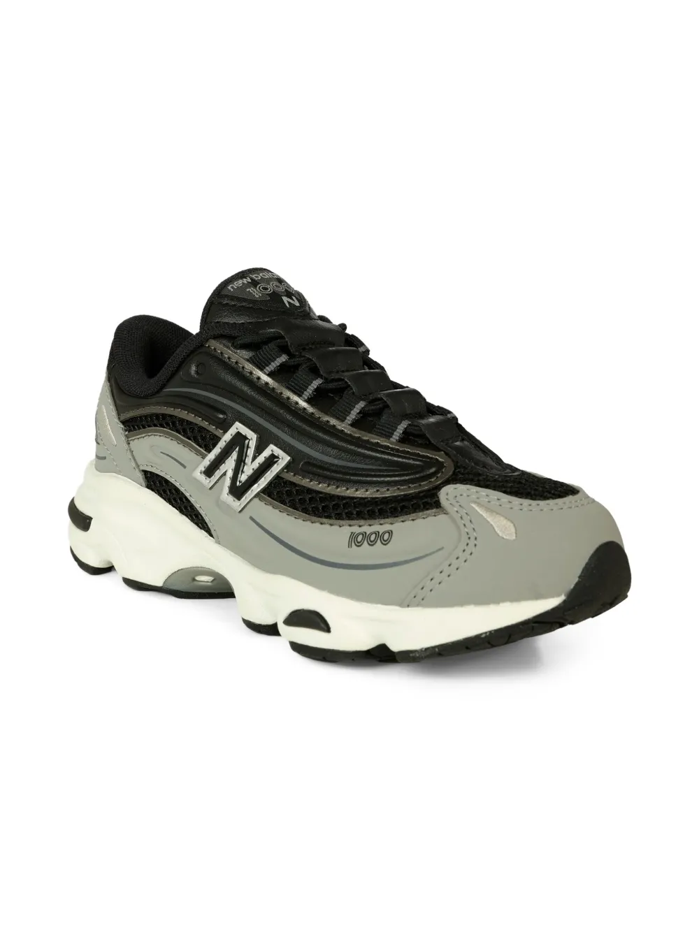1000 кроссовки на шнуровке New Balance Kids, зеленый — фото 2