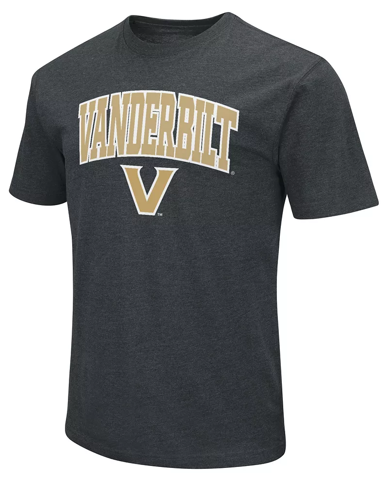 

Мужская черная футболка Colosseum Vanderbilt Commodores
