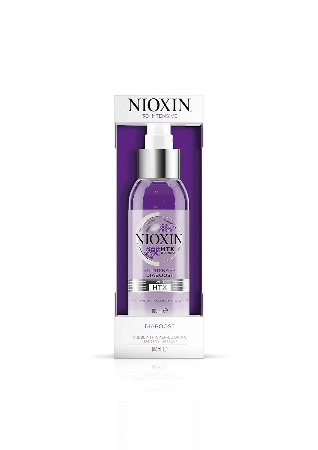 Интенсивное средство для утолщения волос Nioxin 3D Intensive Diaboost Xtrafusion Treatment, 100 мл Nioxin — фото 2