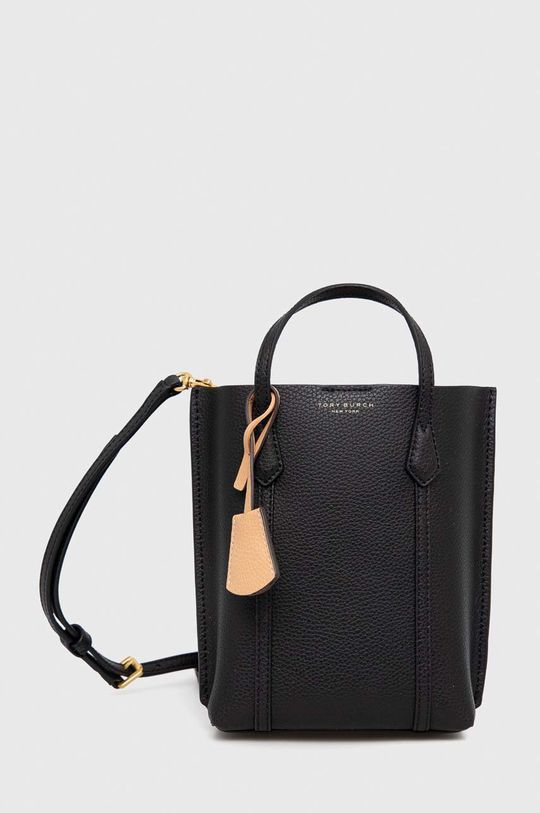 

Кожаная сумочка Tory Burch, черный