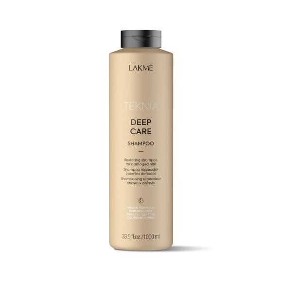 Lakme Teknia Deep Care Vegan Shampoo Питательный шампунь для сухих и поврежденных волос 1000 мл — фото 2