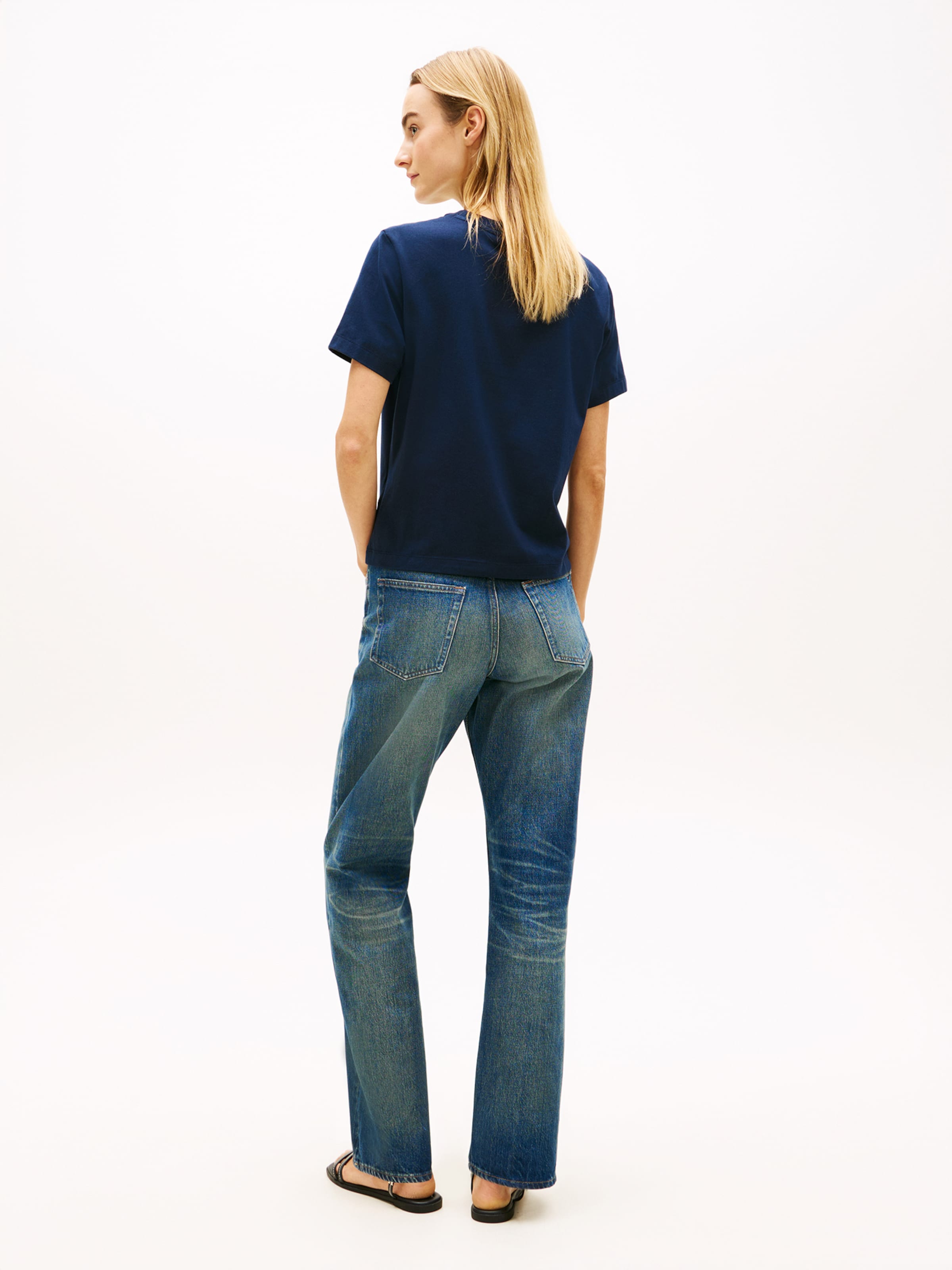 TOMMY HILFIGER Футболка в цвете Navy — фото 4