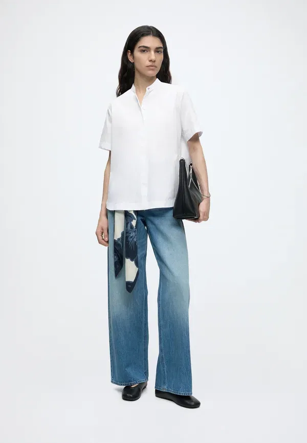Блуза Boceta button down blouse Boss, белый — фото 2