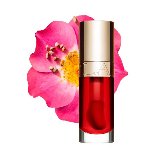 

Питательное тонированное масло для губ Lip Comfort Oil Clarins, цвет strawberry