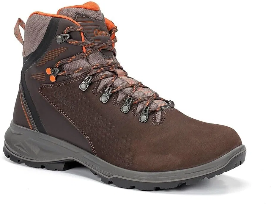 Походные ботинки CHIRUCA Taiga 02 GTX мужские, коричневые, из нубука