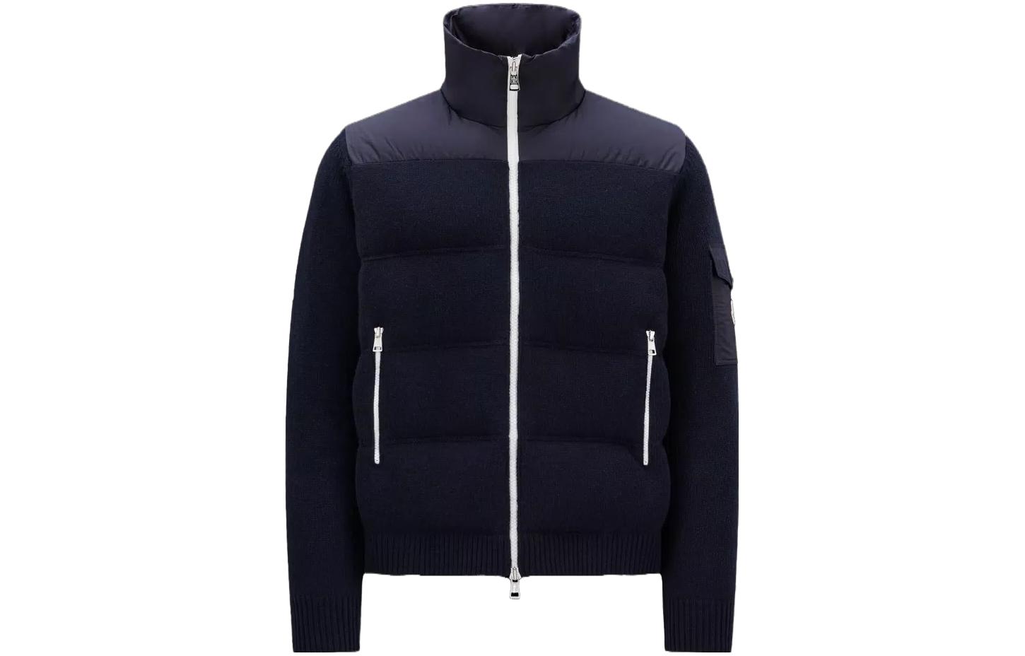 

Пуховик мужской морской синий Moncler