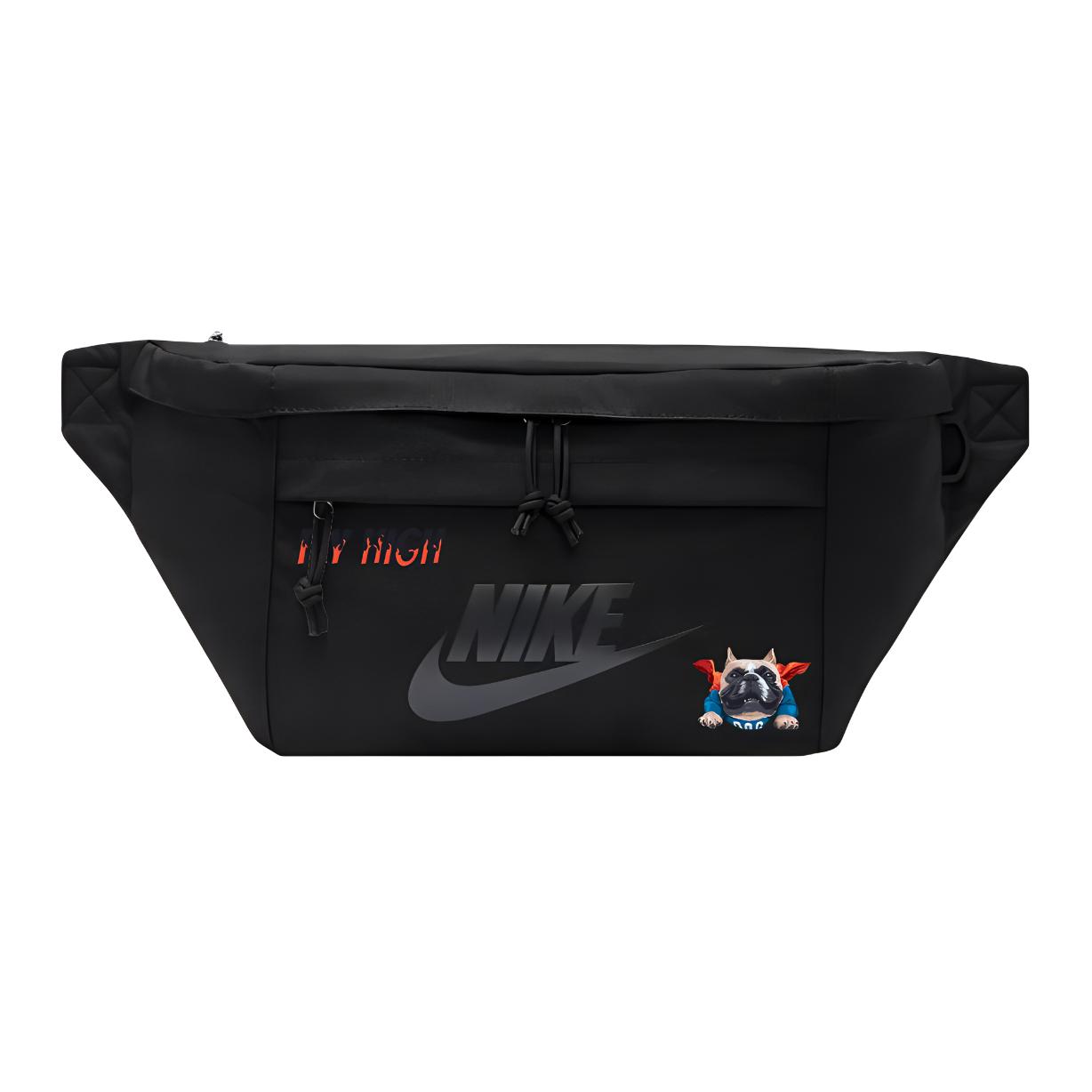 

Nike Тканевая поясная сумка Regular Unisex черная, Cartoon Superman Puppy