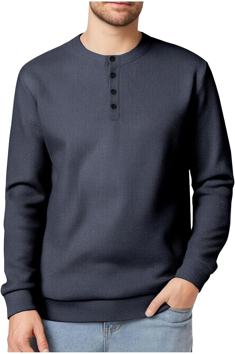 

Мужская флисовая рубашка с длинным рукавом Regular Slim Fit