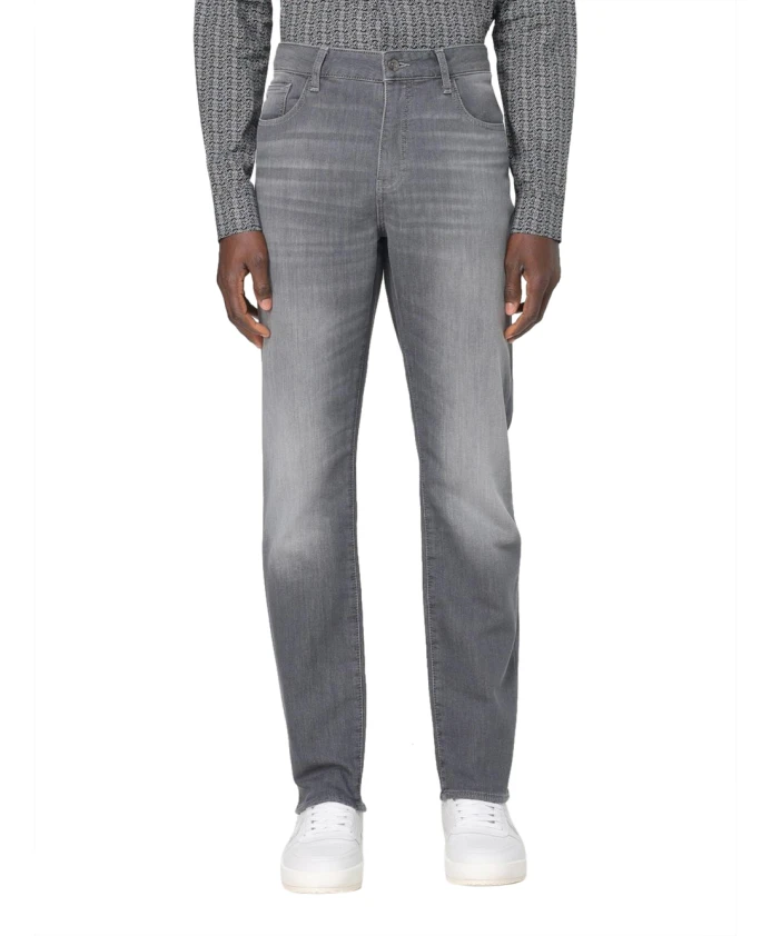 

Узкие городские джинсы серого цвета Armani Exchange, серый