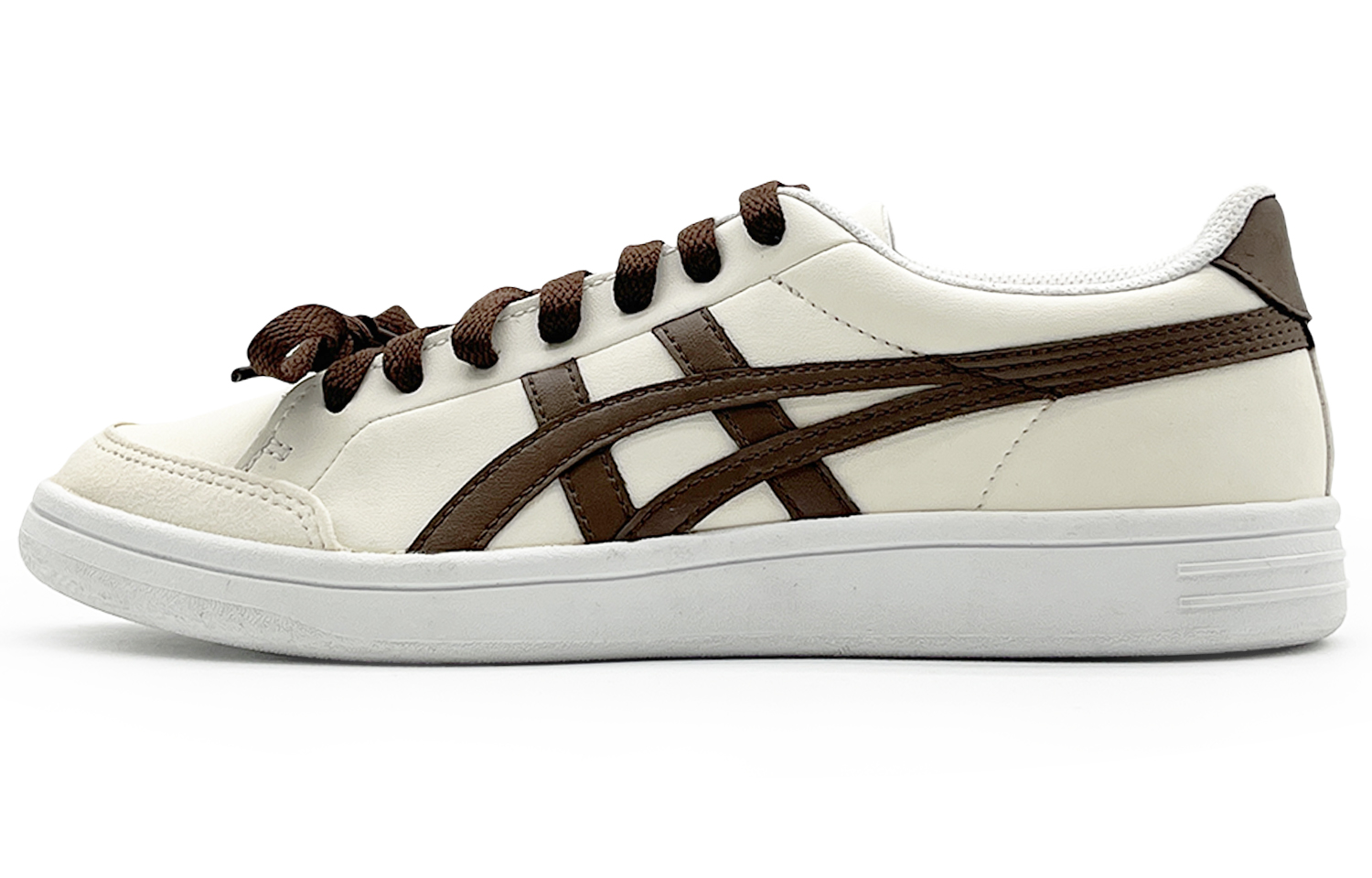 

Onitsuka Tiger Противоскользящие износостойкие низкие скейтбордные кроссовки Advanti, унисекс, бежево-коричневый