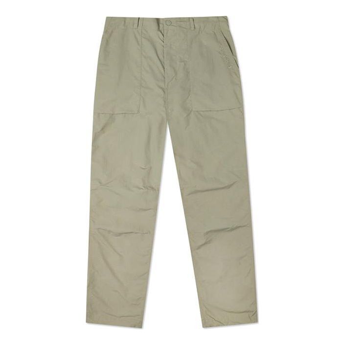 

Повседневные брюки Men's Converse Solid Color Woven Straight-Leg Casual Pants/Trousers light grey Green