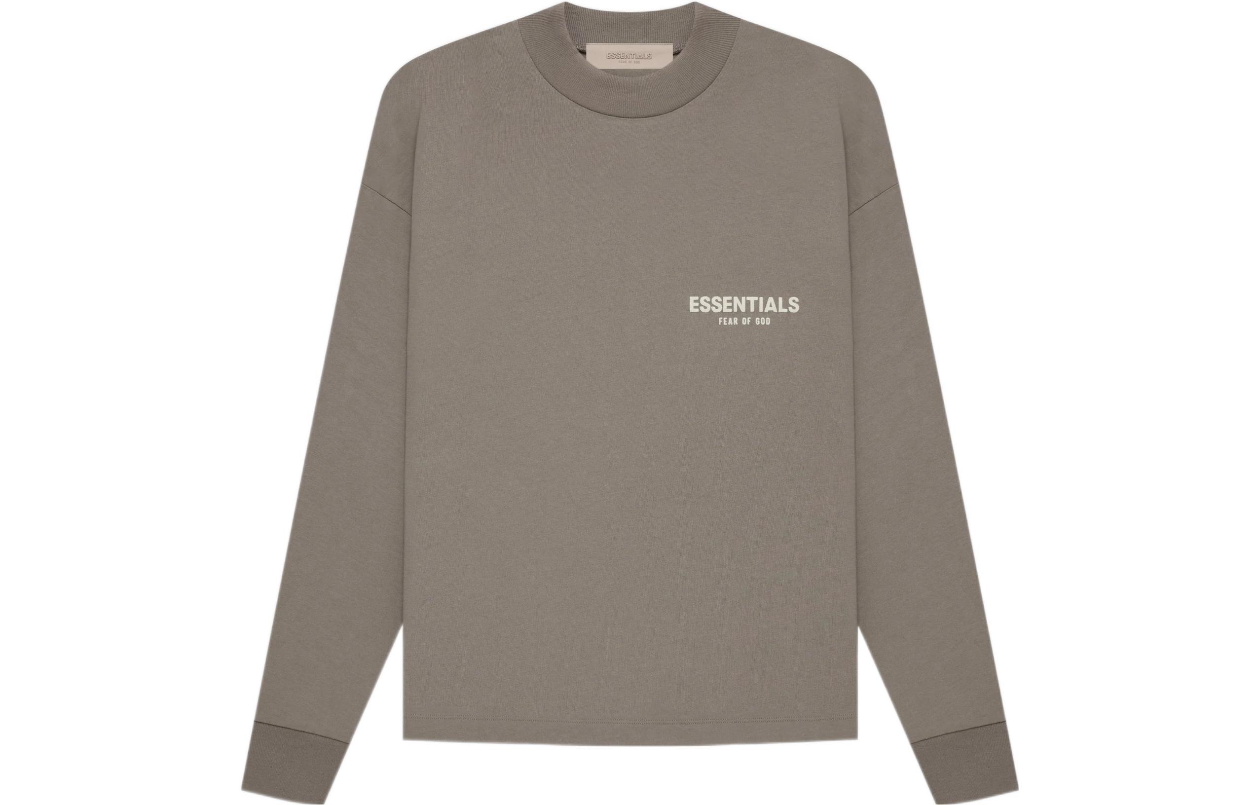 

Футболка SS22 унисекс серо-коричневого цвета Fear Of God Essentials, коричневый