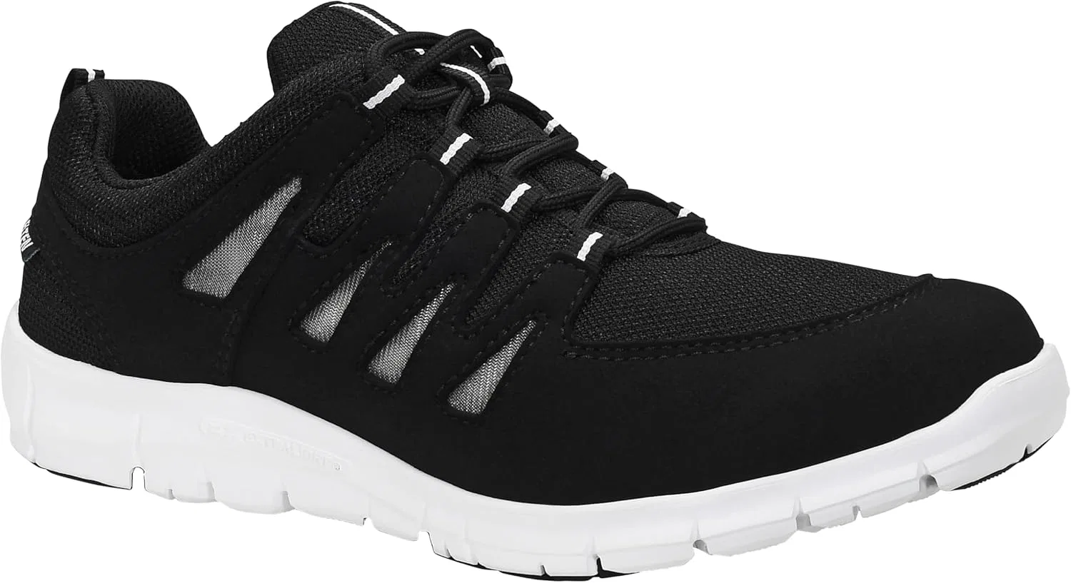 Рабочие ботинки ELTEN Apache Black-White Low O1, женские и мужские, текстильные, легкие, спортивные
