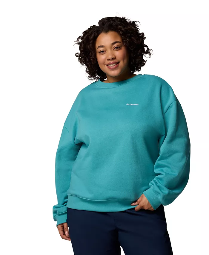 

Толстовка Aldermore с круглым вырезом больших размеров Columbia, синий