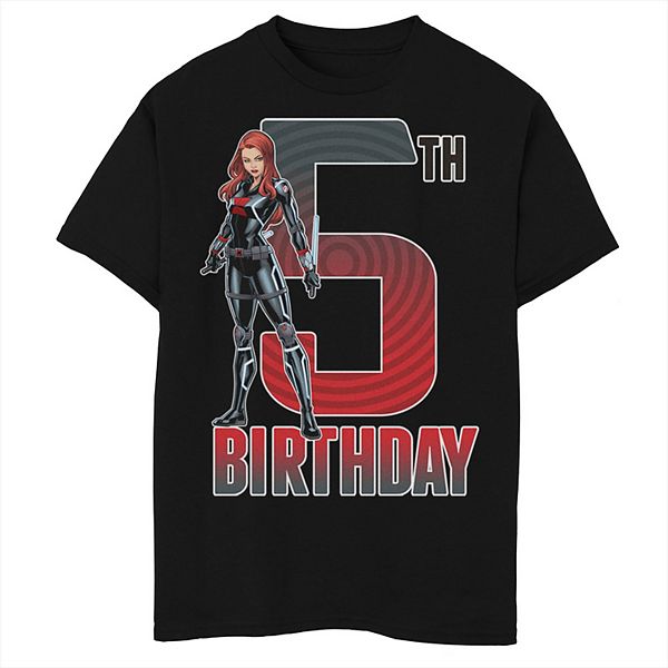 

Футболка с принтом Marvel Black Widow для мальчиков на 5 лет Licensed Character