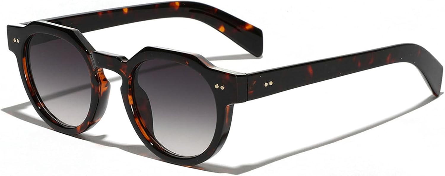 

Солнцезащитные очки Willochra Vintage с многоугольными заклепками для женщин, маленькая оправа, модные солнцезащитные очки-гелевые очки, квадратные линзы, защита от УФ-излучения UV400, C2