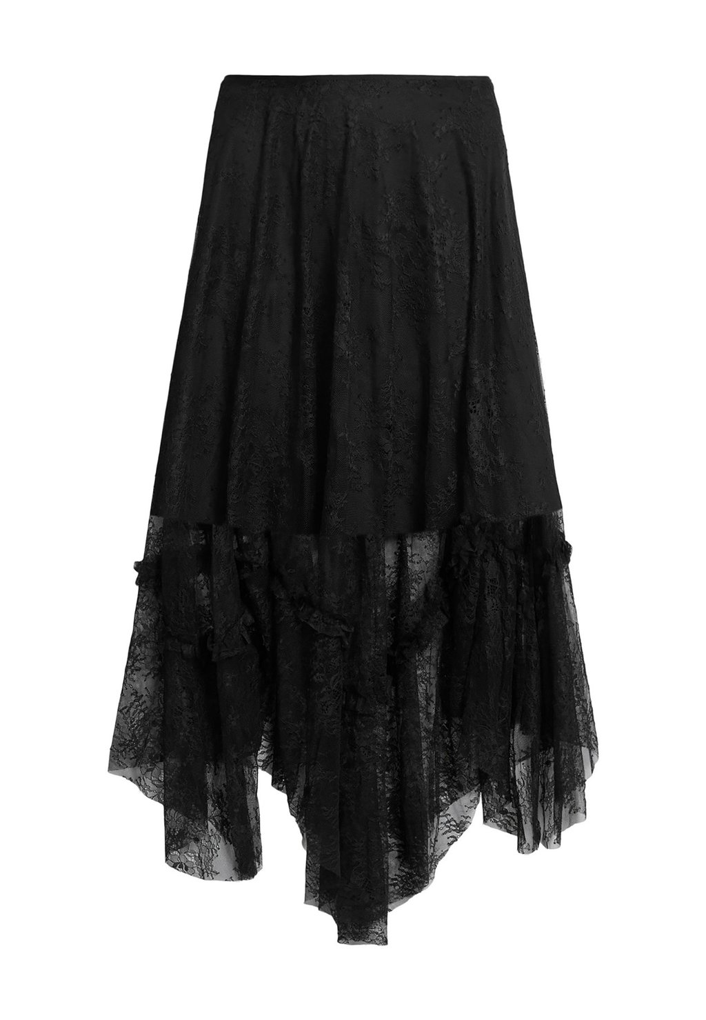 

Юбка А-силуэта AllSaints, черный