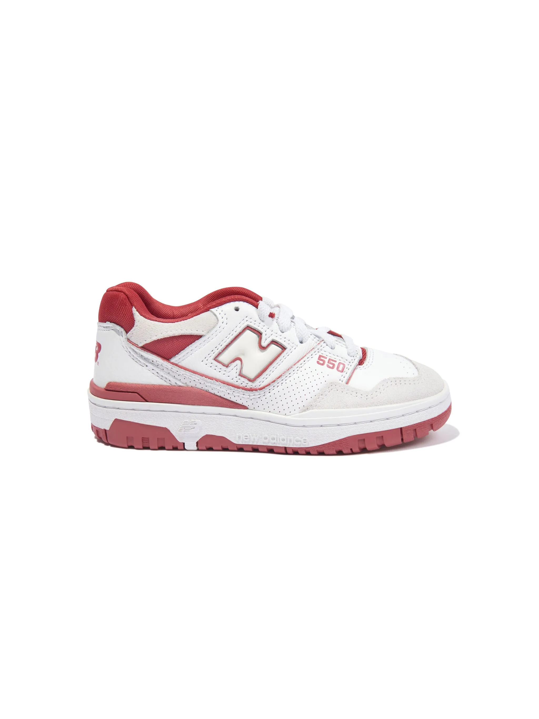 

Кроссовки 550 на шнуровке New Balance Kids, белый