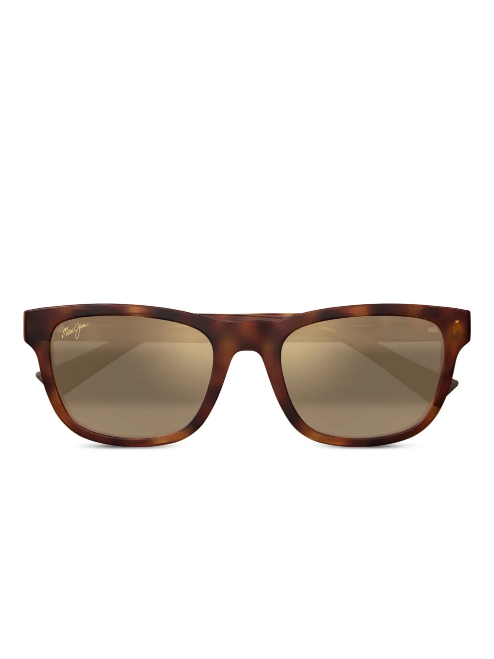 

Солнцезащитные очки Kāpi‘I в квадратной оправе Maui Jim, коричневый