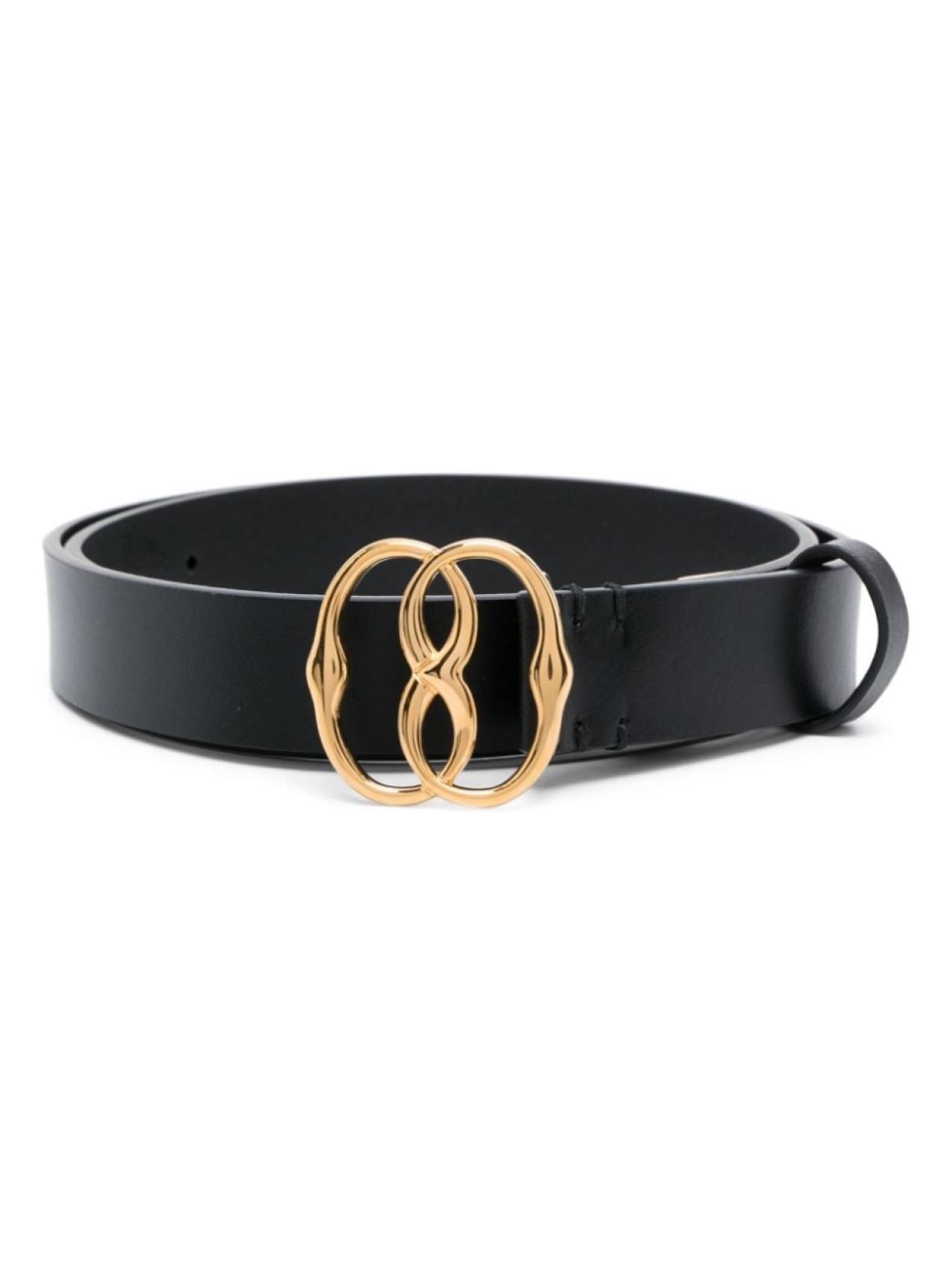

Ремень Emblem с пряжкой-логотипом Bally, черный