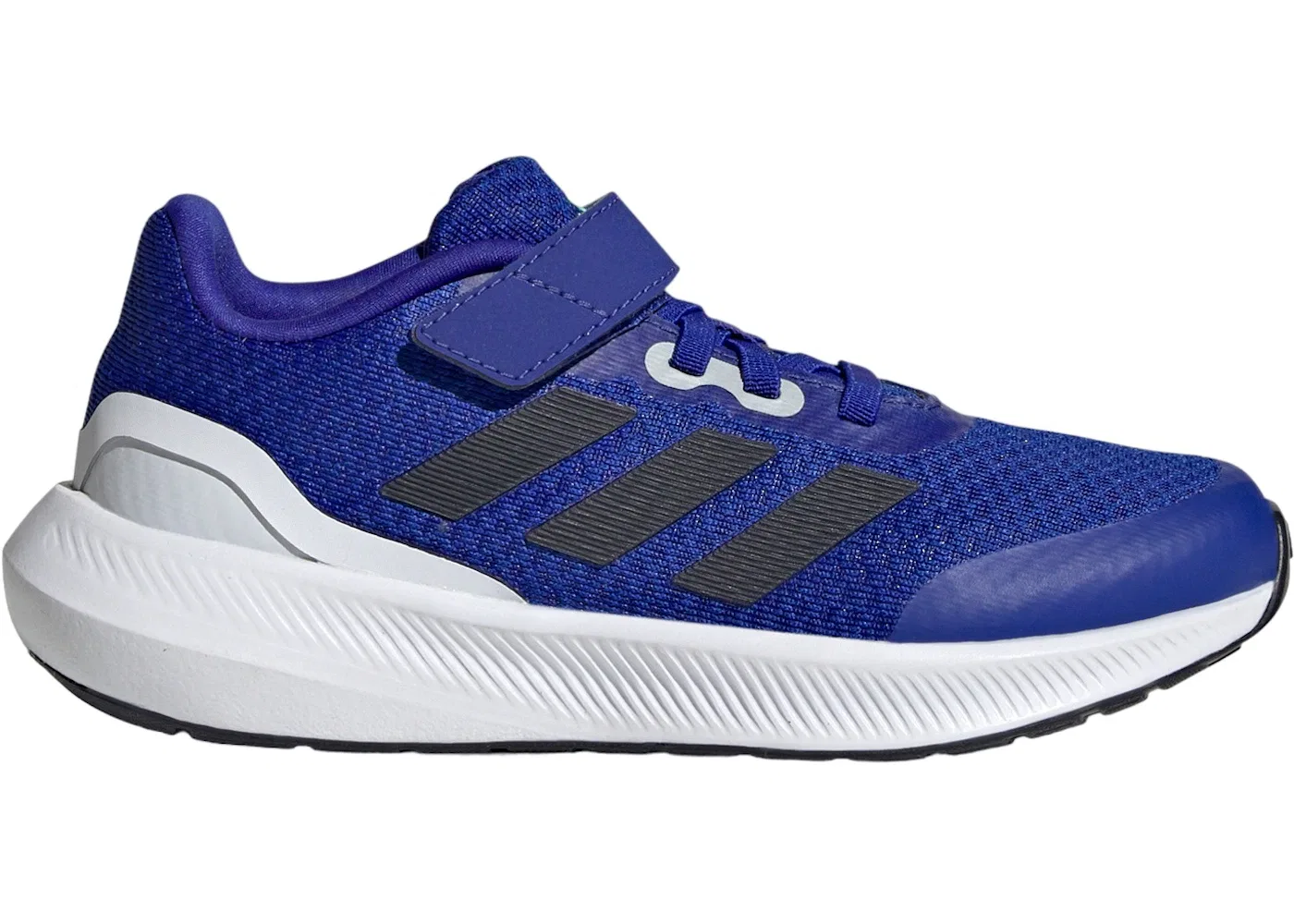 Детские кроссовки с липучкой Adidas Runfalcon 3.0 Top Strap, Lucid Blue/Legend Ink/Cloud White