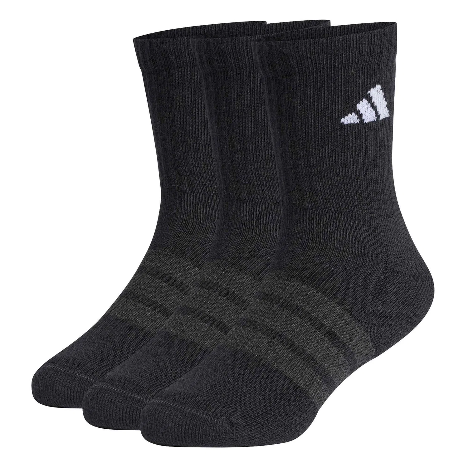 Детские носки с принтом Adidas Sport C Kd Crw 3P Socken, Adidas, Цвет: Schwarz