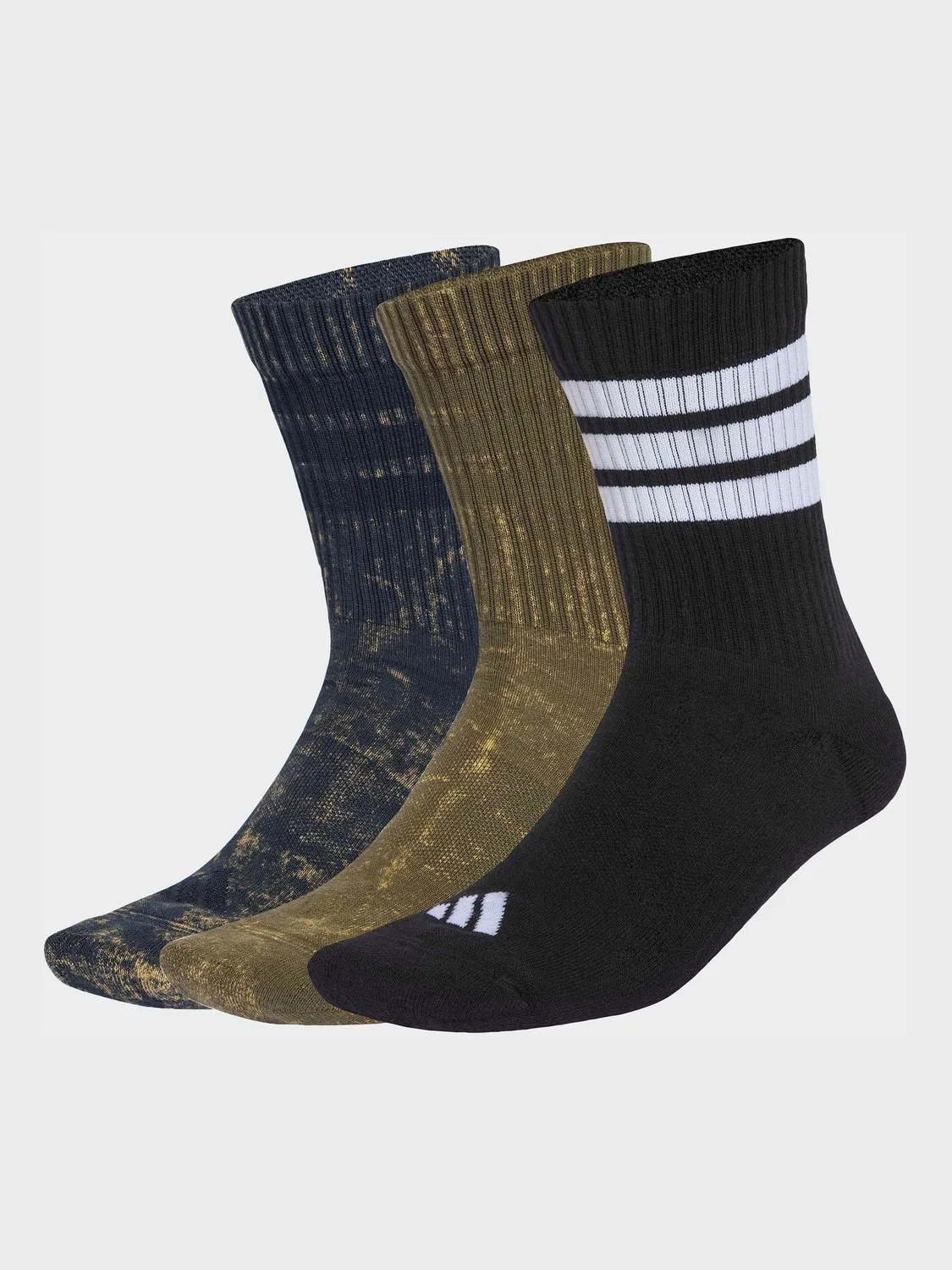 Носки, повседневные, 3 пары adidas, синий/черный