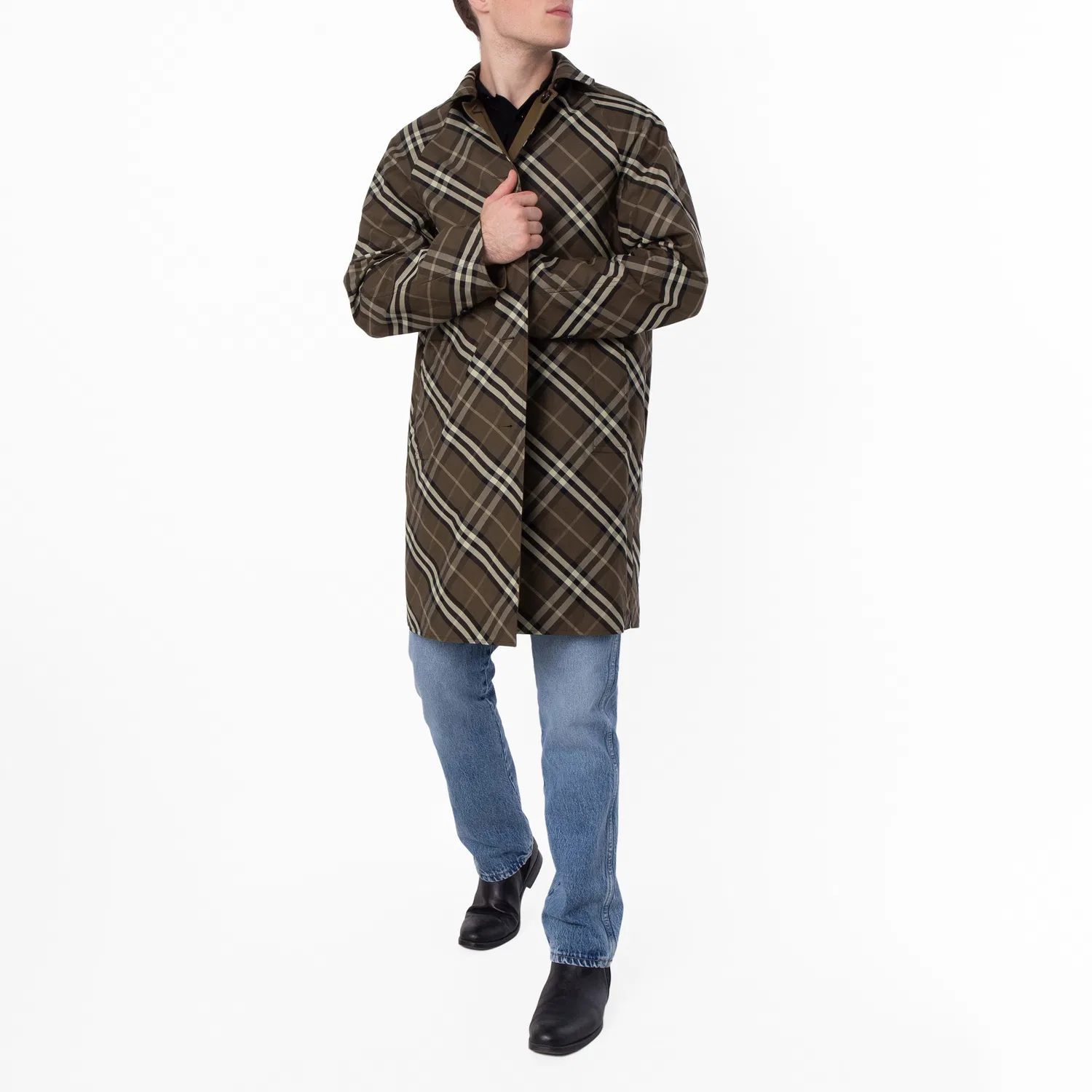 Пальто-тренч мужское двустороннее Burberry, Furrow