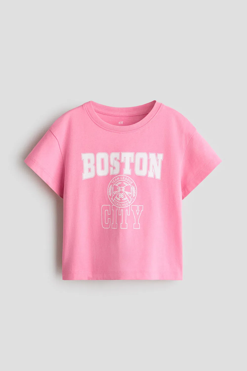 Футболка H&M, Rosa/Boston City — фото 3