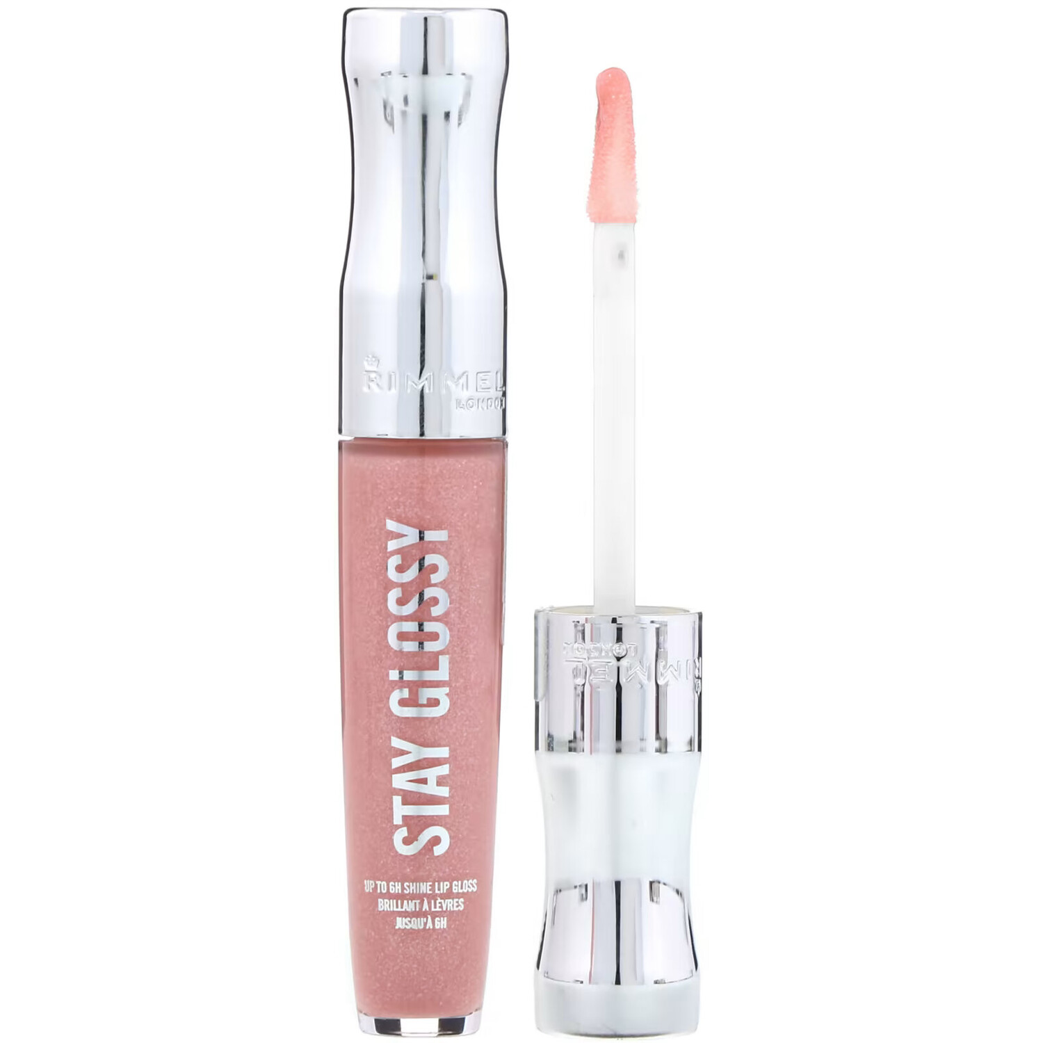 

Блеск для губ Rimmel London Stay Glossy оттенок 110 Dorchester Rose, 5,5 мл