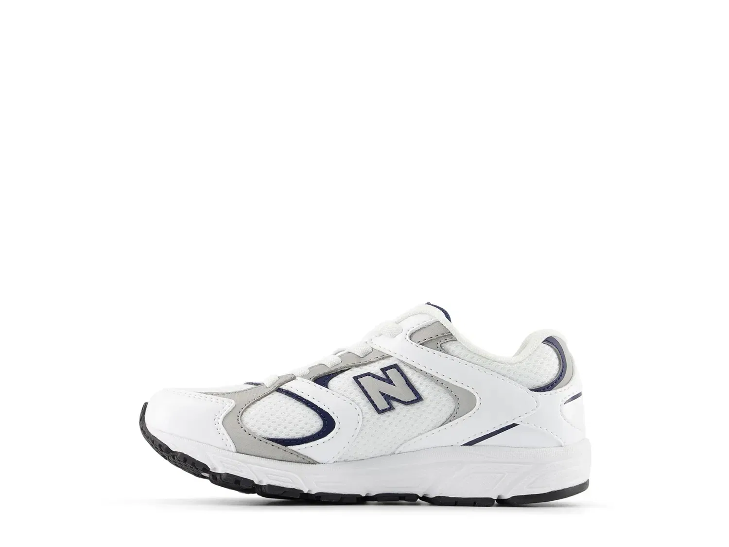 Кроссовки 408 Slip-On, New Balance, белый/темно-синий — фото 2