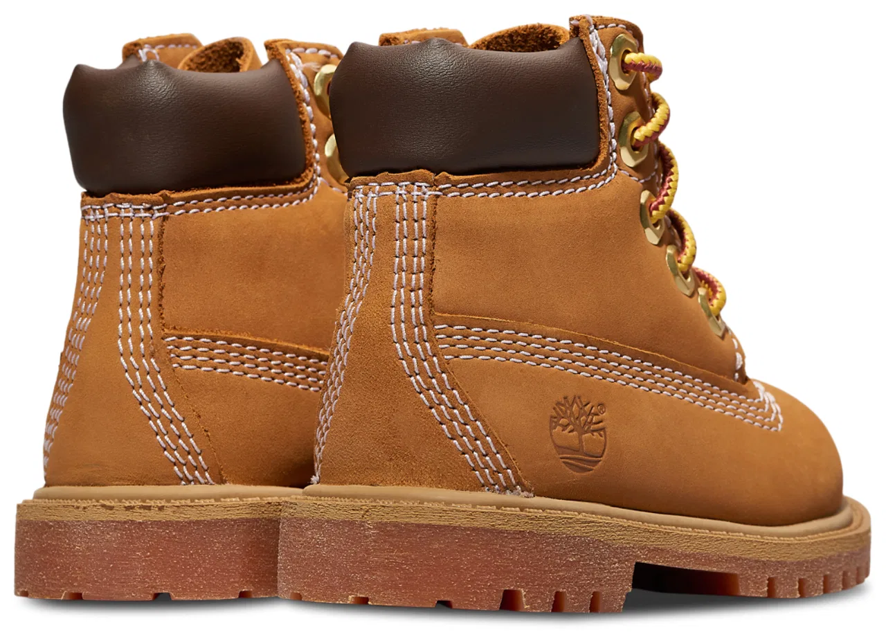 Ботинки для мальчиков Waterproof 6" Timberland, цвет Wheat/Wheat — фото 3
