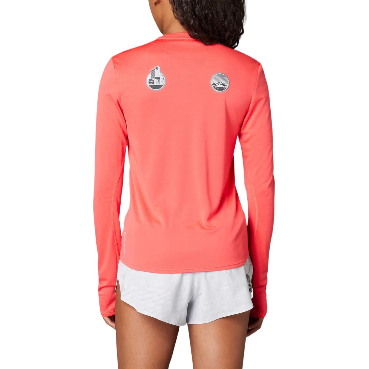 Женская футболка с коротким рукавом Adidas Adizero, Light Pink Red — фото 3